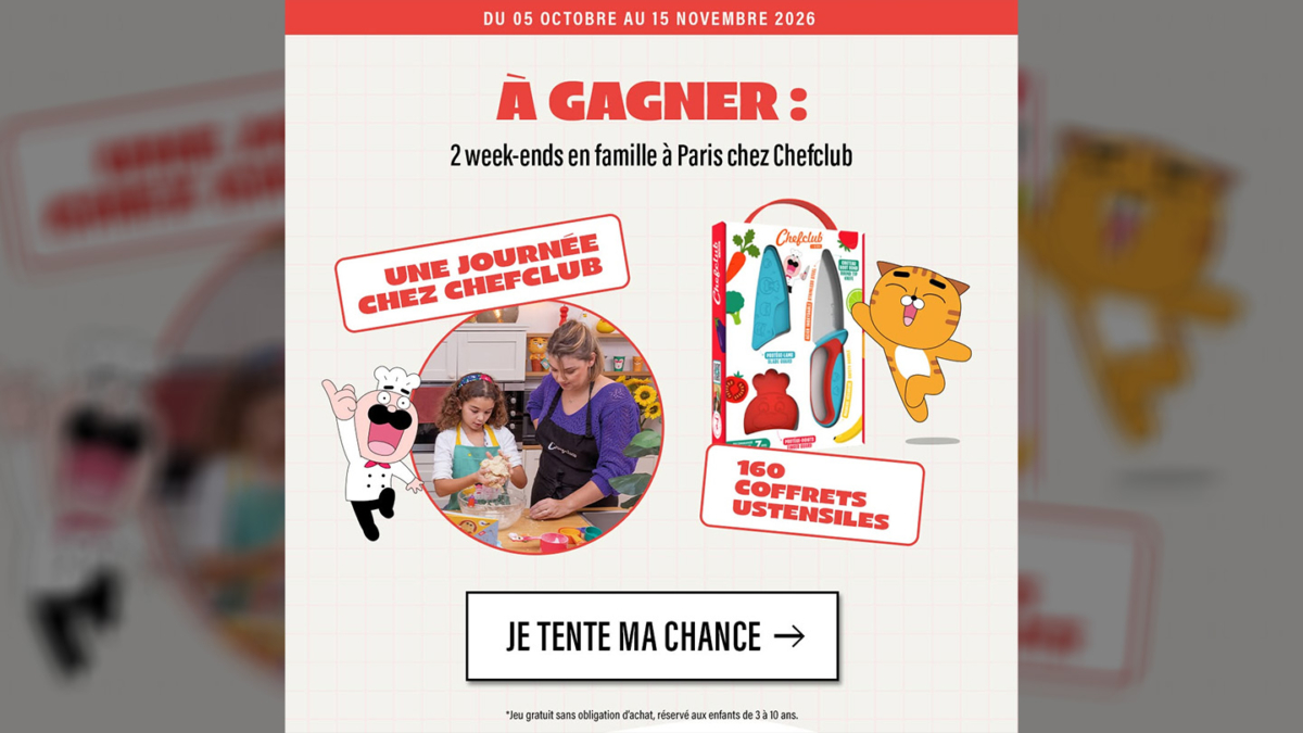 Jeu Del Arte x Chefclub : 2 séjours à Paris et 160 cadeaux à gagner