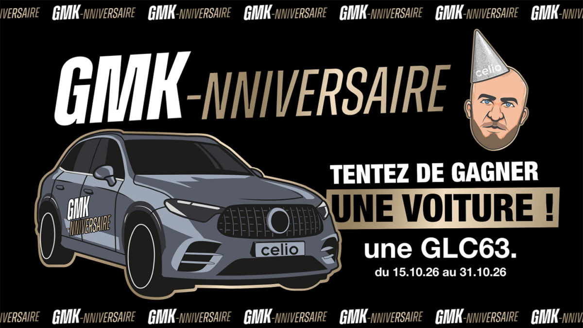 Jeu Celio et GMK : Mercedes GLC 63 AMG de 109&rsquo;500€ à gagner