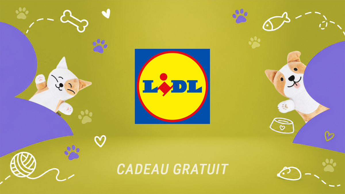 Lidl Plus : Peluche Max & Mila ou friandises gratuites pour votre animal